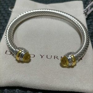 David Yurman cable classics citrine and 14k